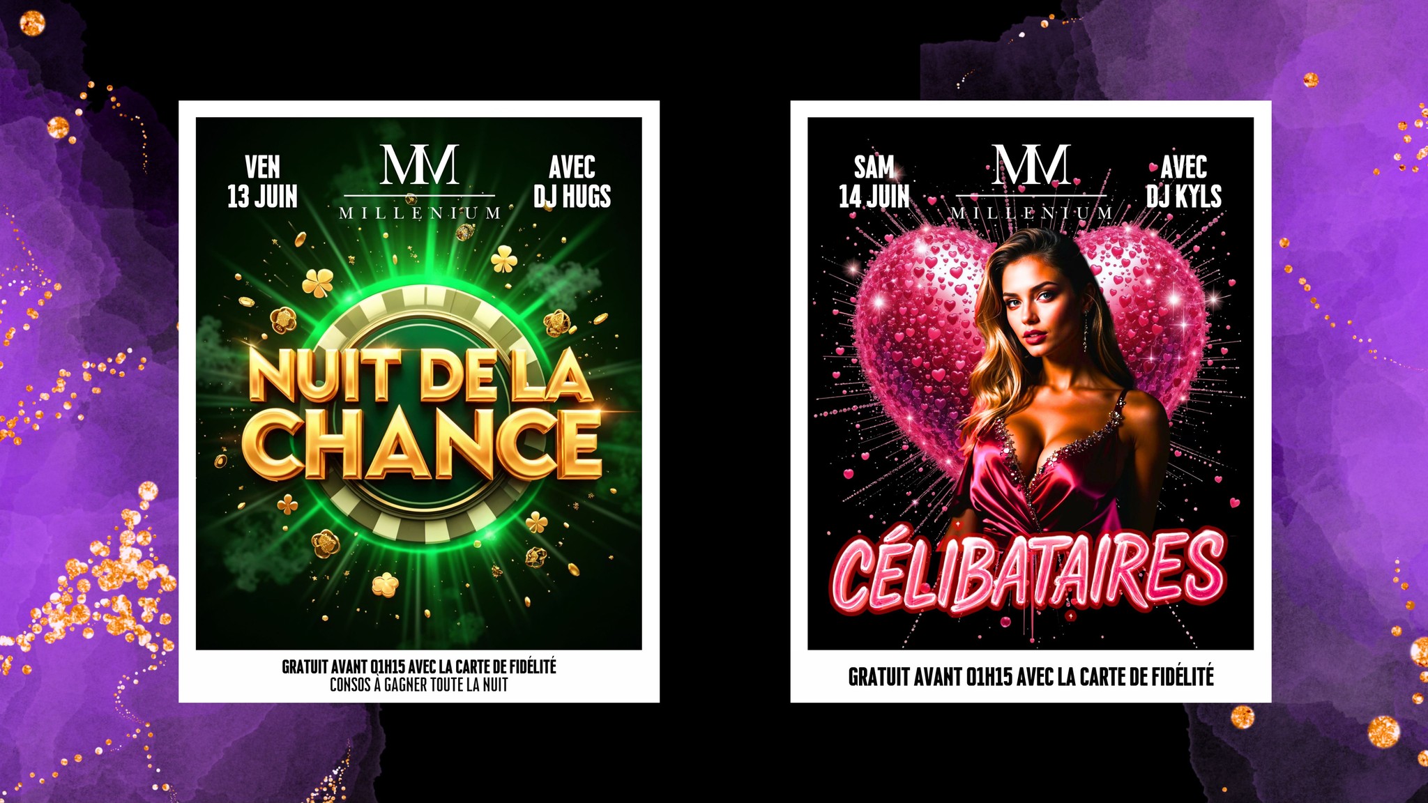 Soirées Millenium Lisieux boite de nuit 14 juin 2025