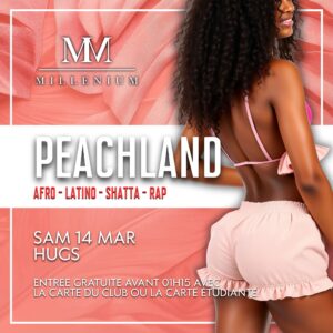 SAMEDI 14 MARS MILLENIUM LISIEUX MEILLEURE BOITE DE NUIT NORMANDIE PEACHLAND