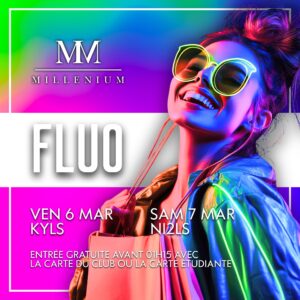 WEEK-END 6 MARS MILLENIUM LISIEUX MEILLEURE BOITE DE NUIT NORMANDIE FORMAT CARRÉ