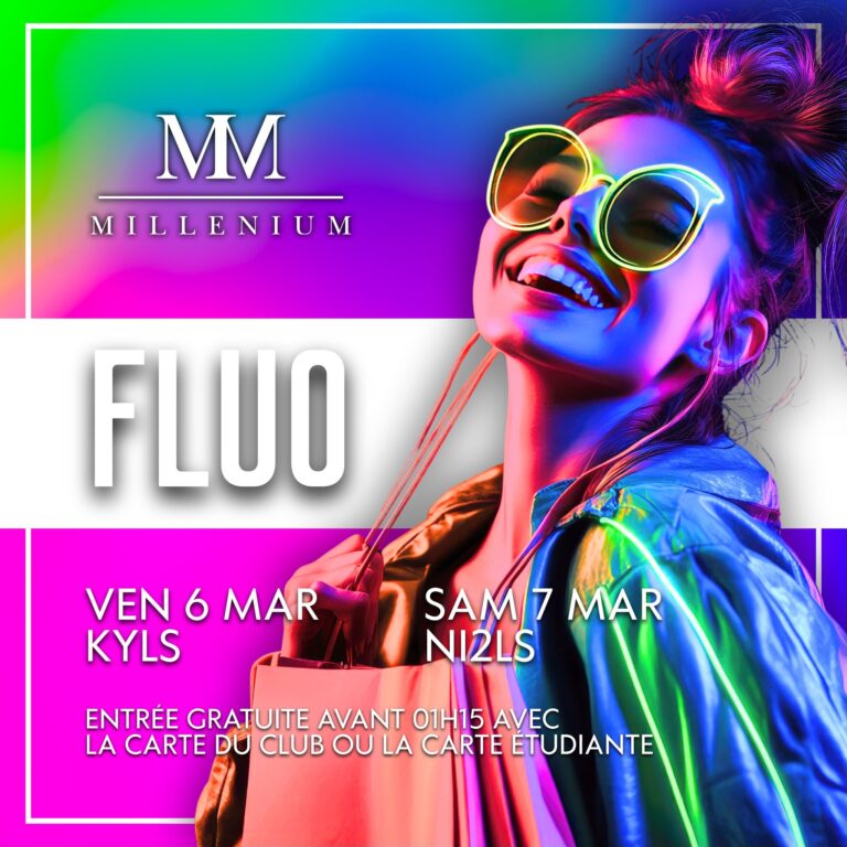 WEEK-END 6 MARS MILLENIUM LISIEUX MEILLEURE BOITE DE NUIT NORMANDIE FORMAT CARRÉ